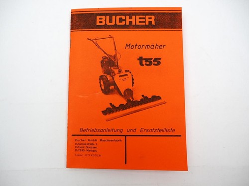 Bucher t55 motofalciatrice - bucher,